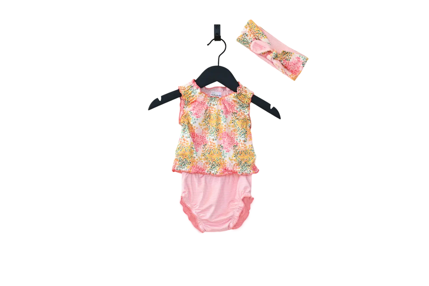 Reversible Baby Tankini Swimsuit ducksday