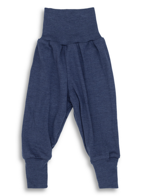 Sustainable Engel baby pants made in Germany from organic wool and silk blend