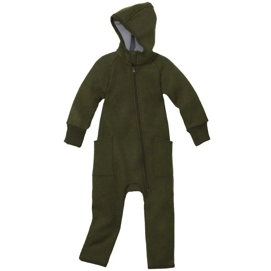 Toddler & Kids Boiled Wool Zip-up Bunting disana
