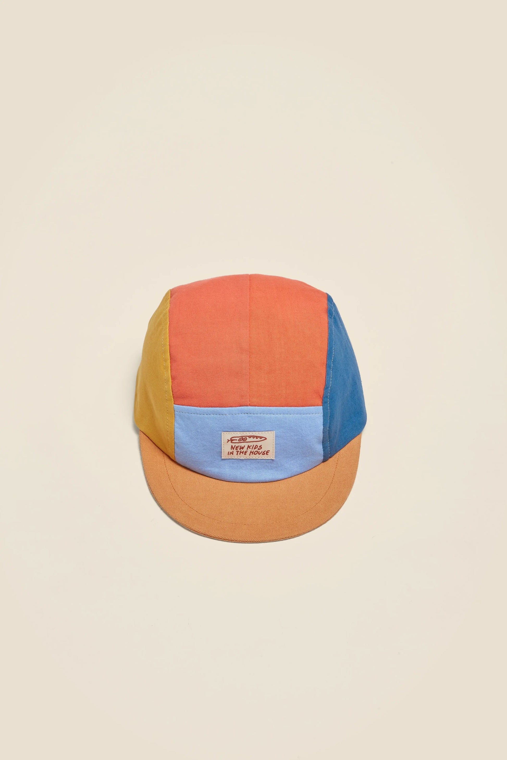 Upcycled 5-Panel Kids & Teens Summer Cap New Kids In The House