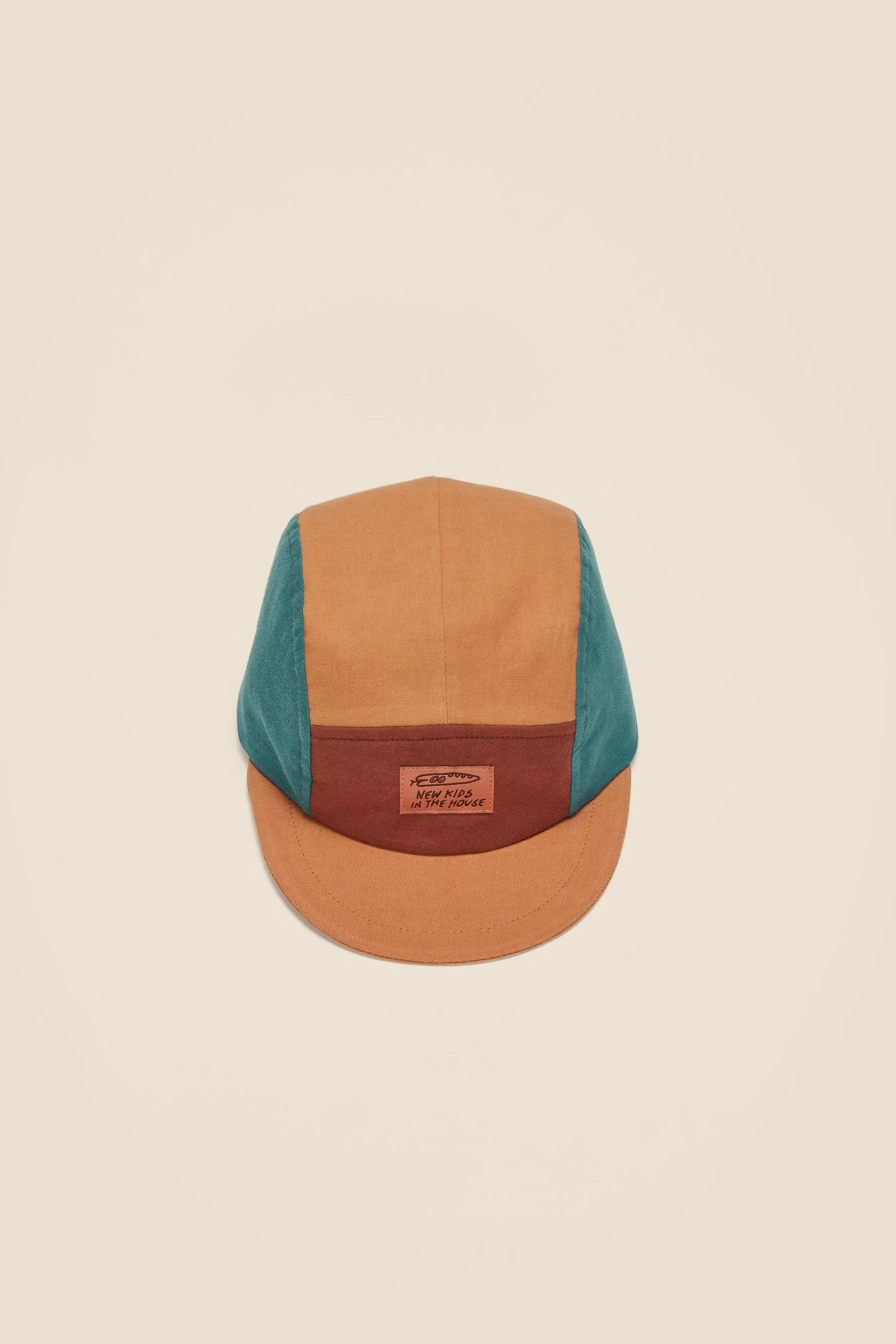 Upcycled 5-Panel Kids & Teens Summer Cap New Kids In The House