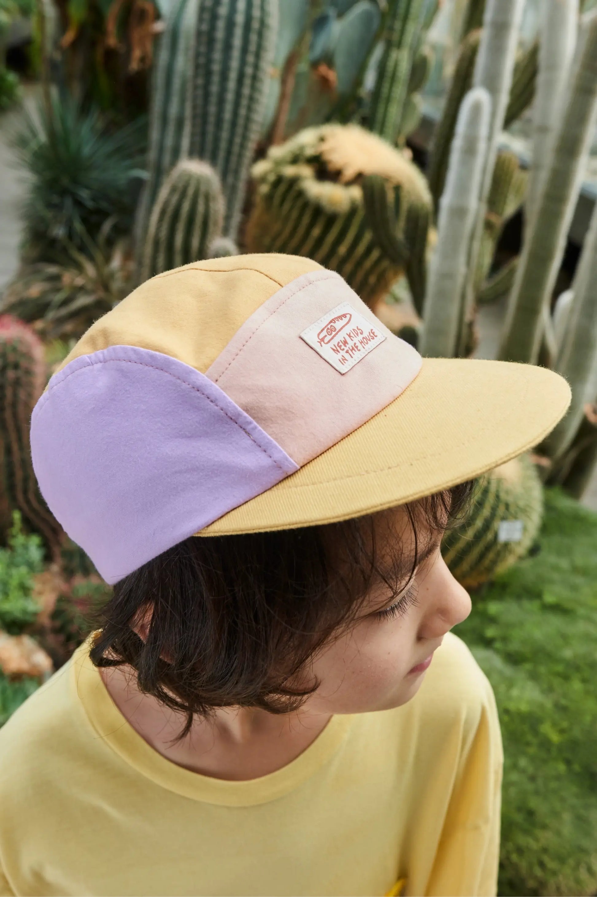 Upcycled 5-Panel Kids & Teens Summer Cap New Kids In The House