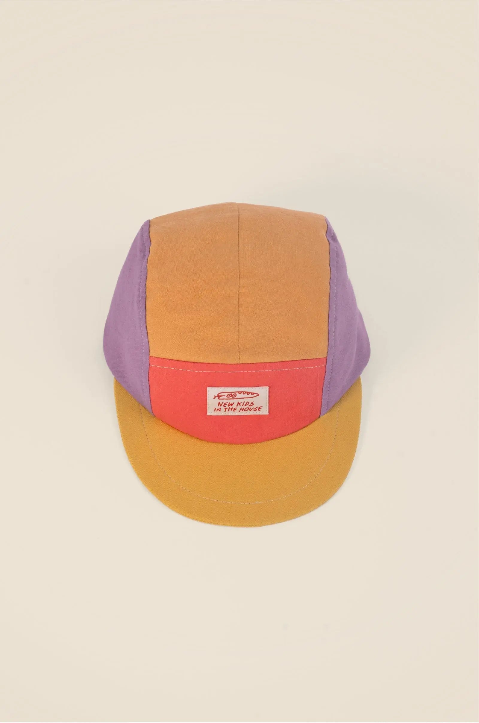 Upcycled 5-Panel Kids & Teens Summer Cap New Kids In The House