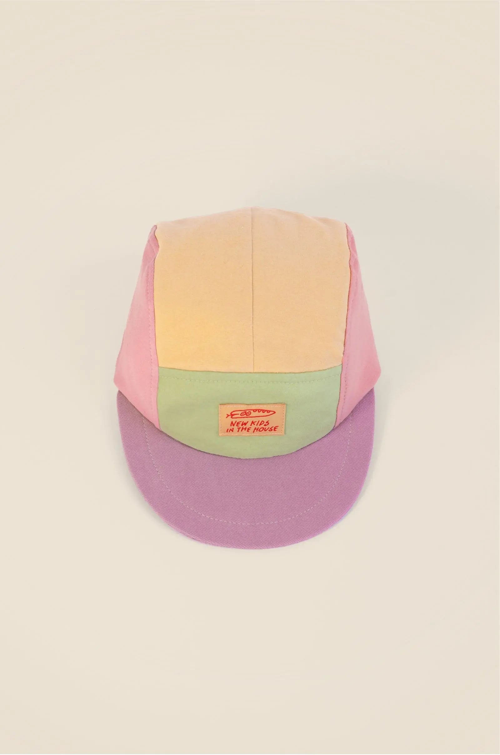 Upcycled 5-Panel Kids & Teens Summer Cap New Kids In The House