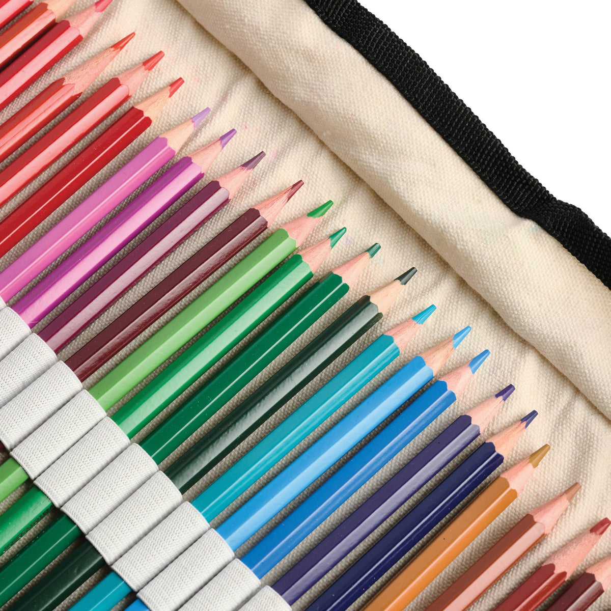 Watercolor Pencils - 36 Colors & Canvas Wrap | Holiday Gift