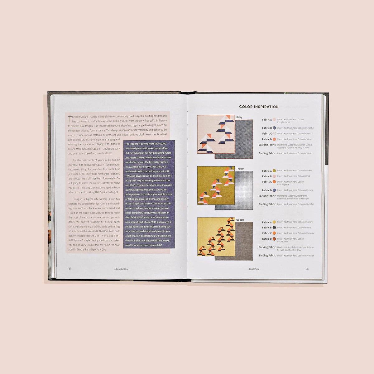 Urban Quilting: Beginner Book of Patterns