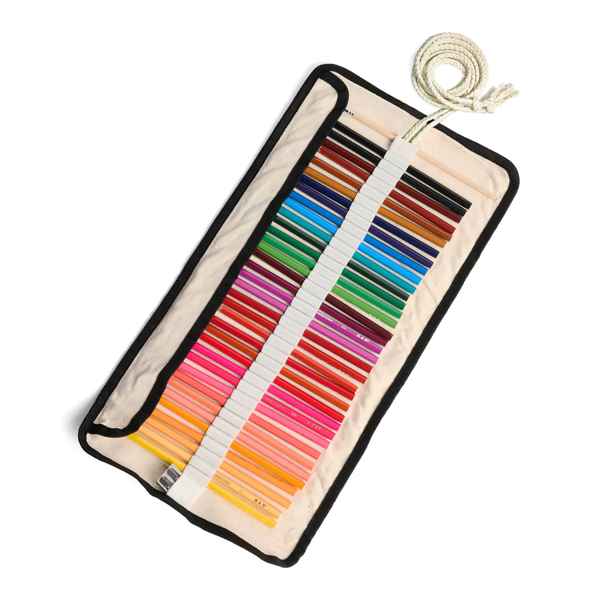 Watercolor Pencils - 36 Colors & Canvas Wrap | Holiday Gift