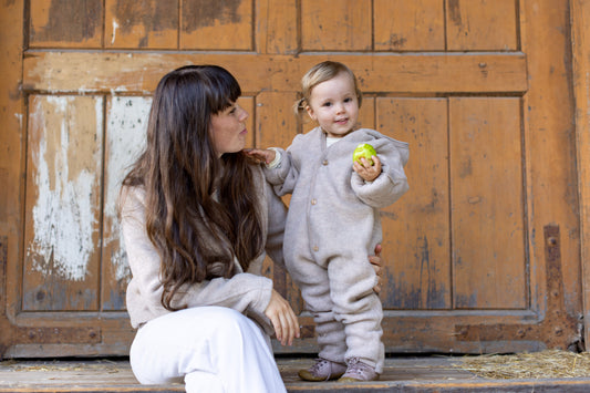Engel Organic Merino Wool Fleece Suit – Cozy Winter Bunting for Babies & Toddlers